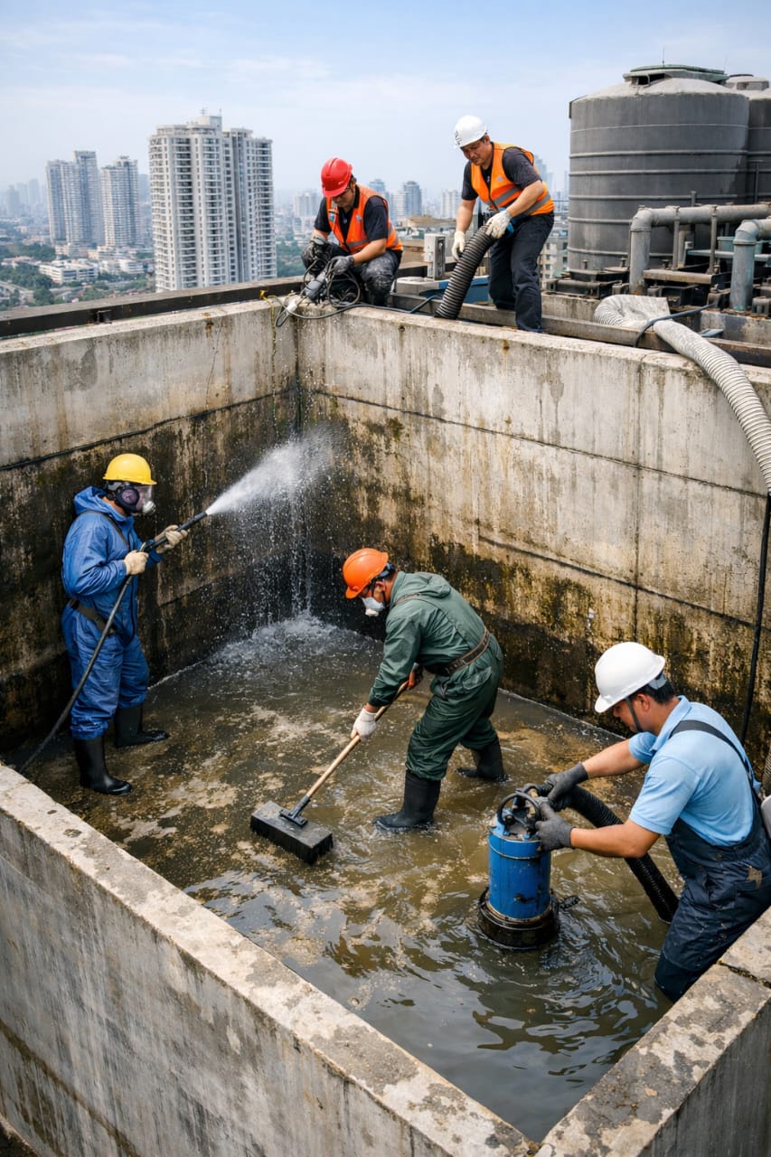 Building Tank Cleaning
